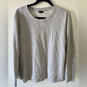 Talbolts confetti gray novelty sweatshirt size L